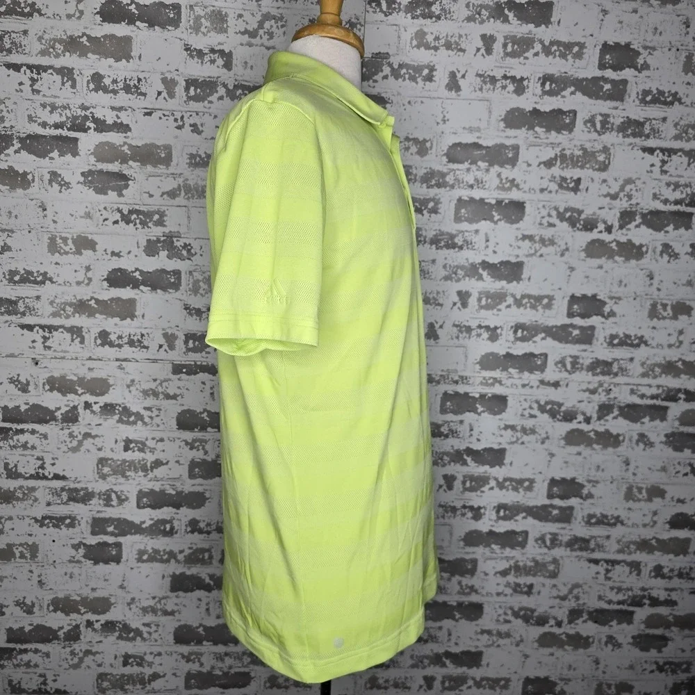 Adidas Polo Shirt Mens M‎ 122nd US Open Golf Tournament The Country Club Green
